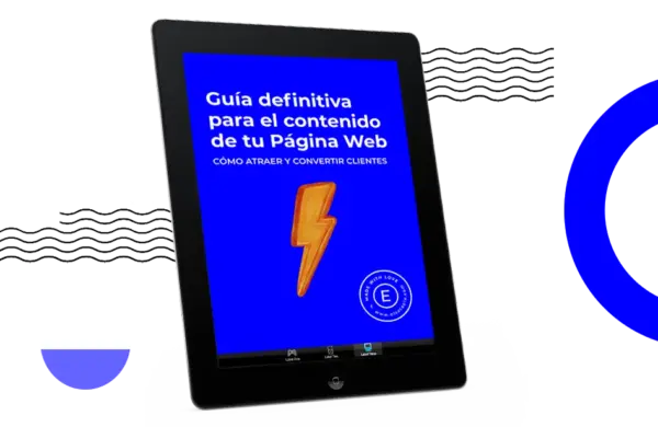 iPad con la imagen d la portada de la guía
